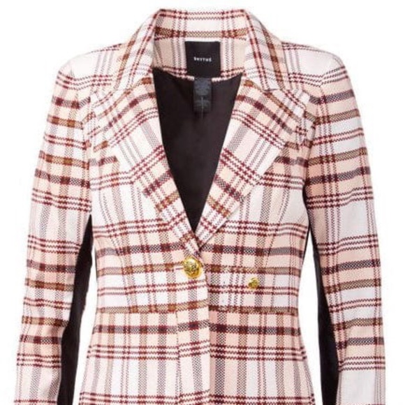 Smythe Patch Pocket Tuxedo Stripe Blazer - Picture 2 of 10